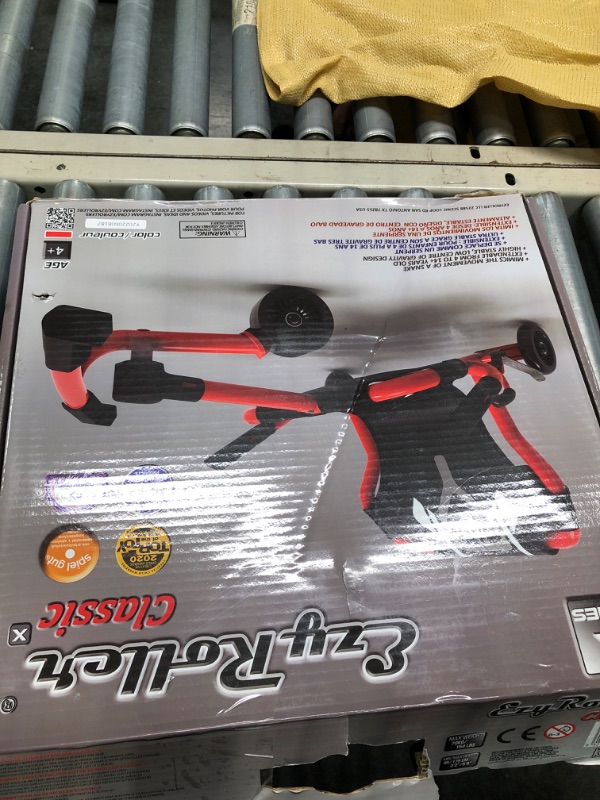 Photo 1 of EzyRoller Classic X Ages 4+, 45lbs - 120lbs Red