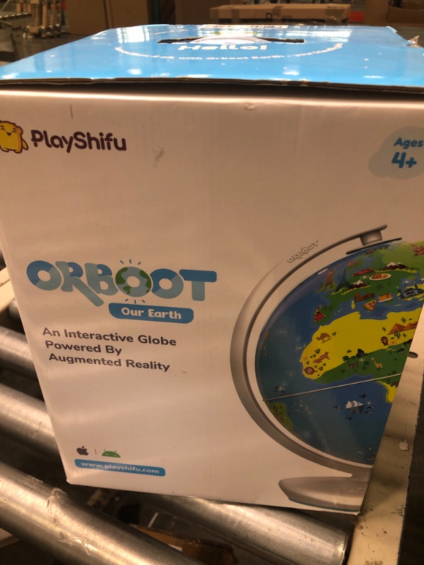 Photo 2 of Orboot by PlayShifu - Earth and World of Dinosaurs (app Based) Set of 2 Interactive AR Globes for STEM Learning at Home