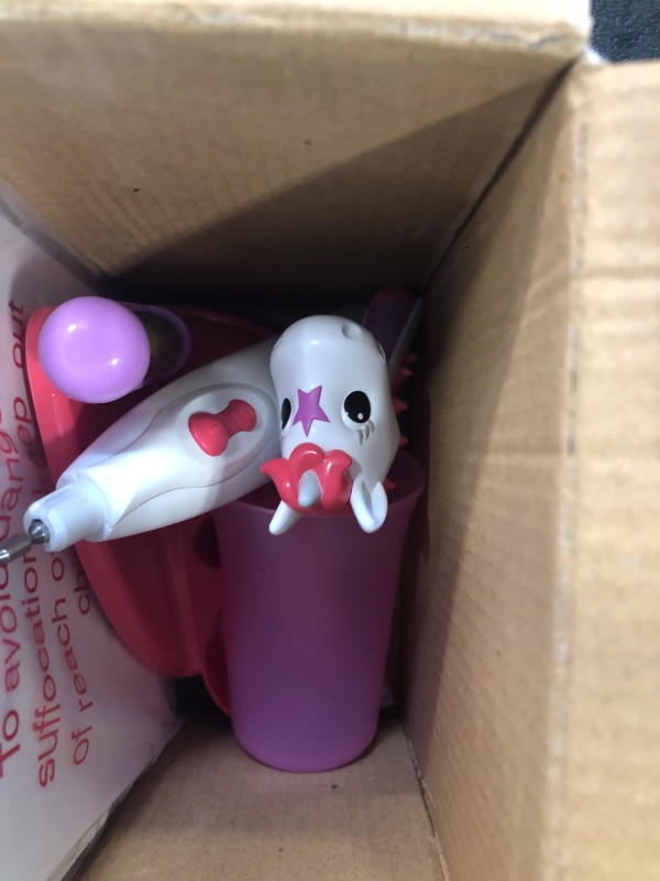 Photo 1 of Brusheez Kid's Electric Toothbrush Set Replacement Brush Heads 2 Pack - Sparkle The Unicorn
