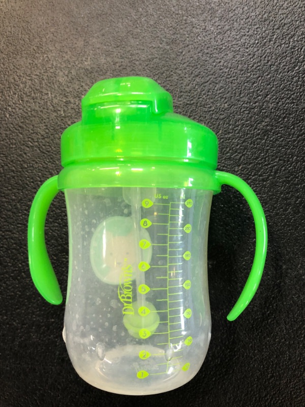 Photo 1 of Dr. Brown's Baby's First Sippy Cup with Straw - Blue/Green - 9oz - 1pk - 6m+