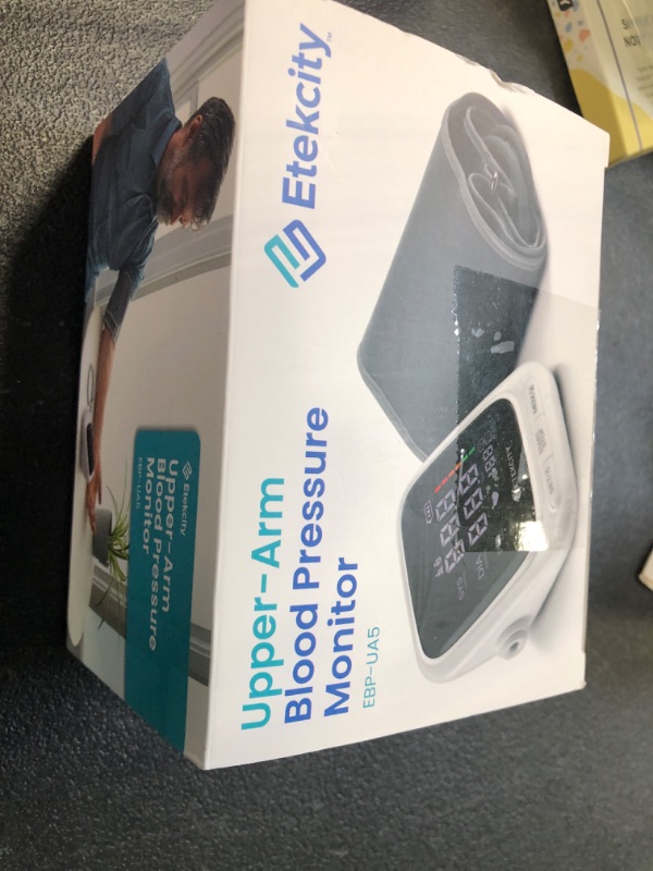 Photo 2 of Blood Pressure Monitors for Home use, Machine and Cuff by Etekcity, FSA HSA Approved Products, Rechargeable BPM with LED Display and 180 Memory, Large Cuff and Adjustable Speaker, Fast and Accurate