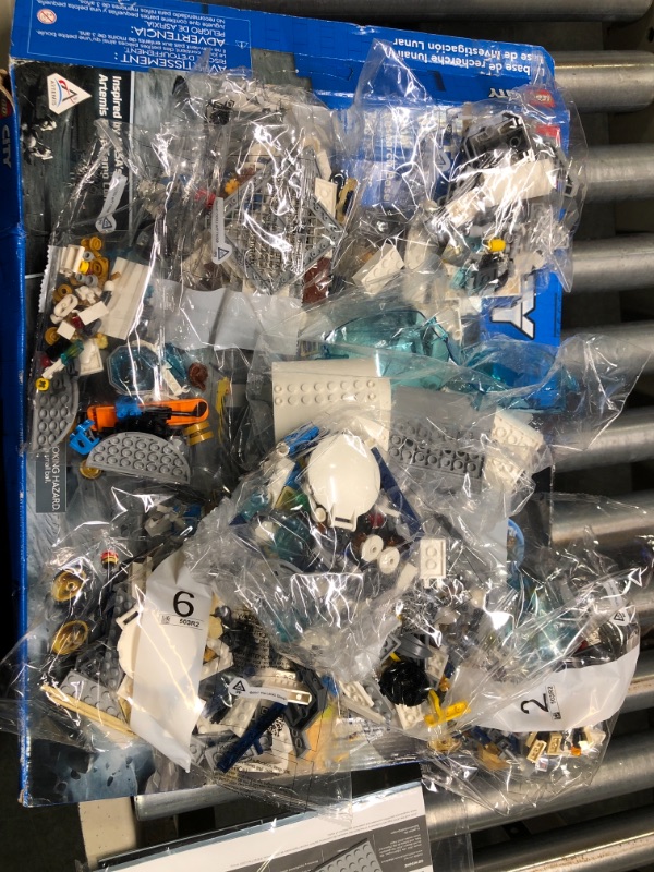 Photo 1 of City Space Lunar Research Base 60350 Building Toy Set for Kids, Boys, and Girls Ages 7+ (786 Pieces) Frustration-Free Packaging