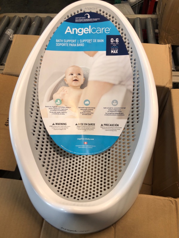 Photo 1 of Angelcare Baby Bath Support (Grey) | Ideal for Babies Less than 6 Months Old