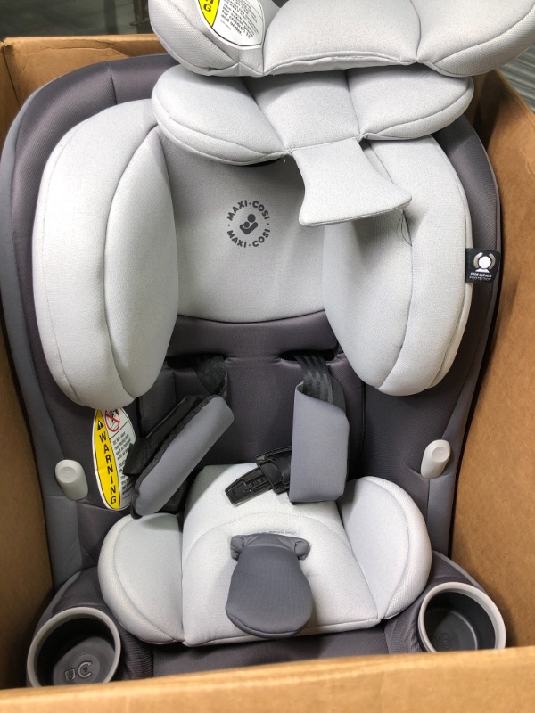 Photo 3 of Maxi-Cosi Pria™ All-in-One Convertible Car Seat, Walking Trail Grey