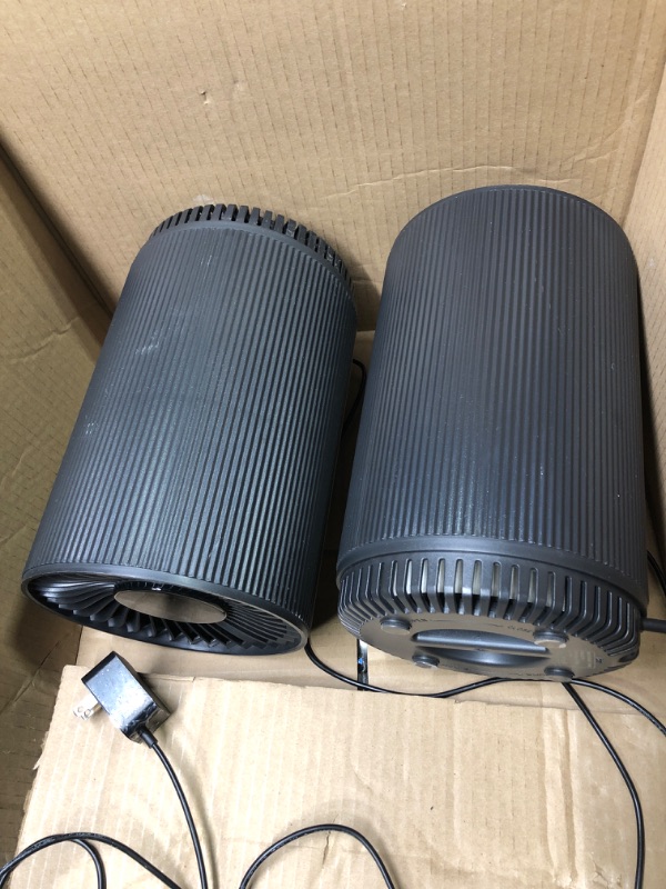 Photo 2 of 2 Pack Druiap Air Purifiers for Home Bedroom up to 690ft², H13 True HEPA Filter Air Cleaner Filterable 99.97% Micron Particles/Smoke/Pet Dander/Odor/for Office, Dorm, Apartment, Kitchen (KJ80 Black)