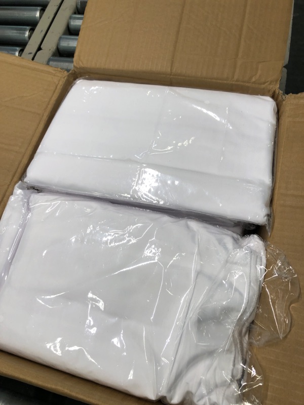 Photo 1 of 90" x 156" Premium Tablecloth for Wedding/Banquet/Restaurant - Rectangular Polyester Fabric Table Cloth - White