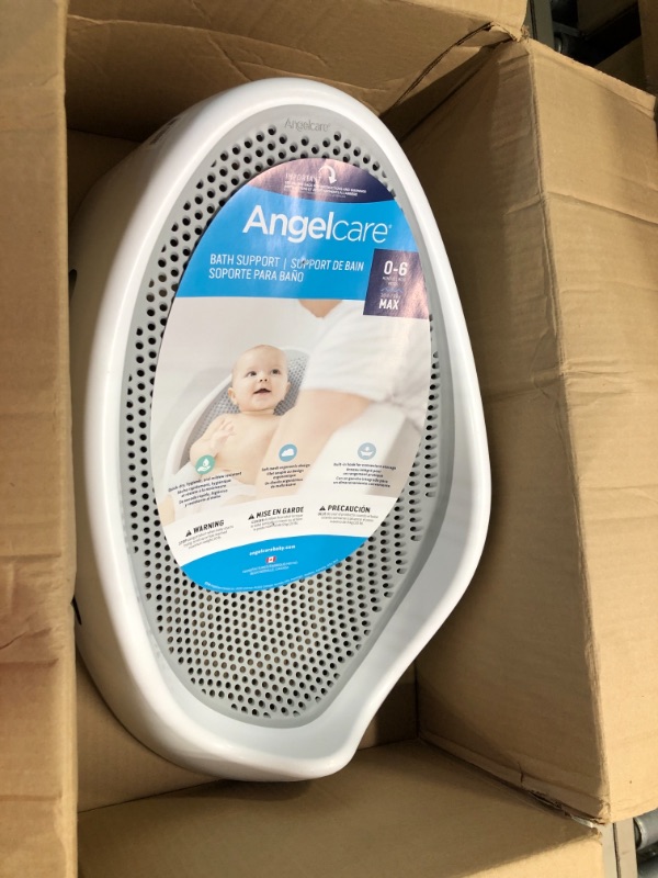 Photo 2 of Angelcare Baby Bath Support (Grey) | Ideal for Babies Less than 6 Months Old