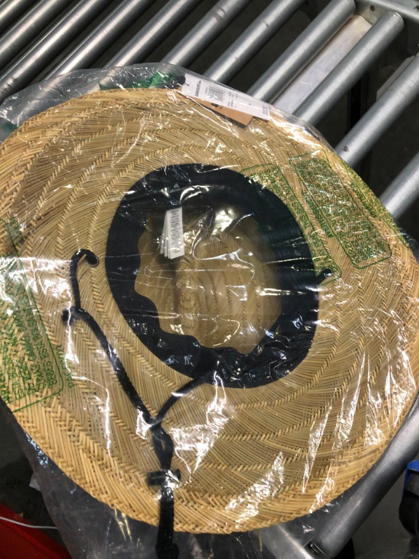 Photo 1 of Quiksilver Men's Pierside Lifeguard Beach Sun Straw Hat XX-Large Natural/Black