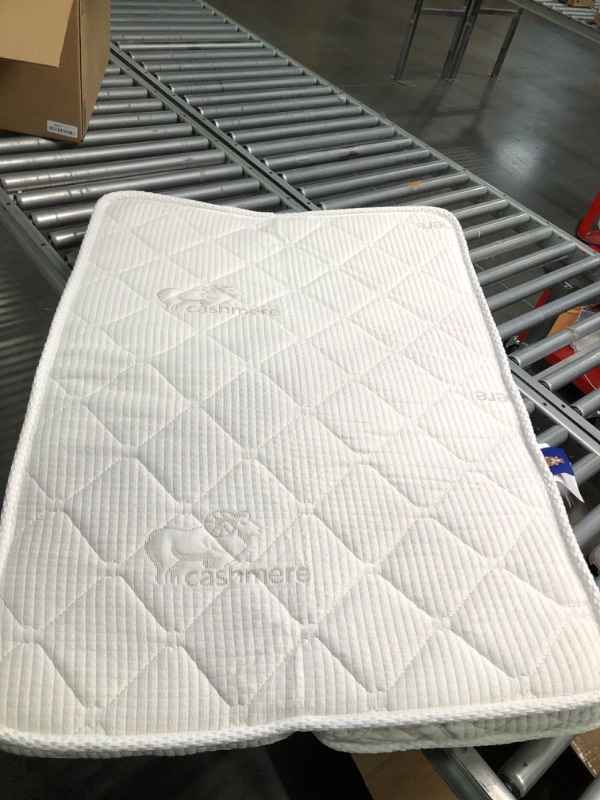 Photo 1 of Pack and Play Mattress - 38" x 26" x 3" - Premium Knitted Playpen Mattresses, Foldable Style, Safety Reinforced Play Yard Mattress - Fits for Graco & Baby Trend & Pamo Babe Playard…