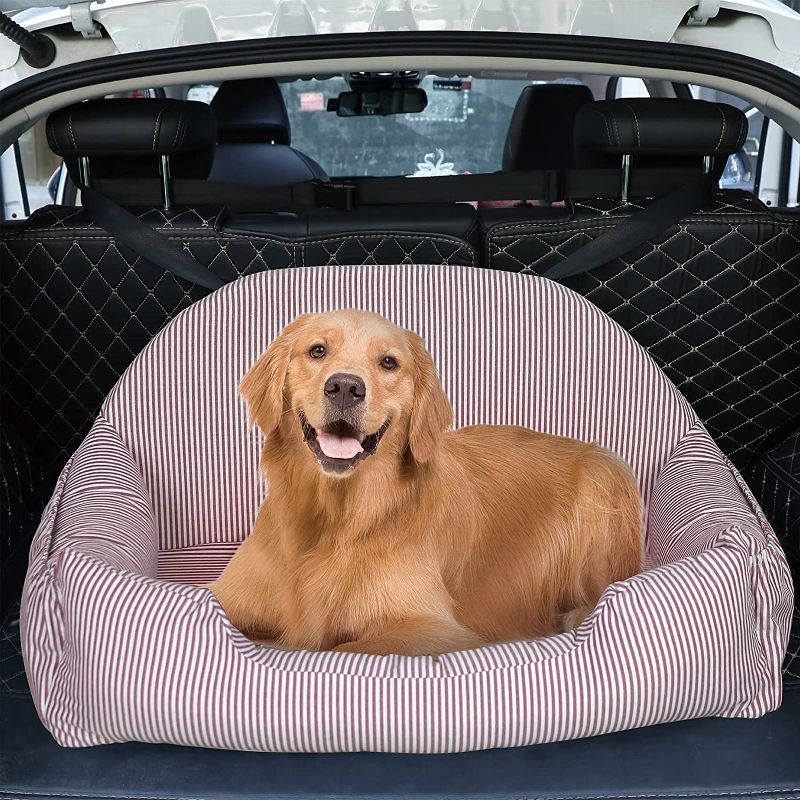 Photo 1 of 




















































































































Dog Car Seat, Pet Booster Seat for Large/Medium Dogs Under 60 Lbs or 2 Small Dogs Under 20 Lbs The Travel Safety Bed Storage Functions on 