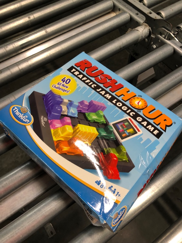 Photo 1 of ThinkFun Rush Hour Traffic Jam Brain Game and STEM Toy for Boys and Girls Age 8 and Up – Tons of Fun With Over 20 Awards Won, International seller for Over 20 Years