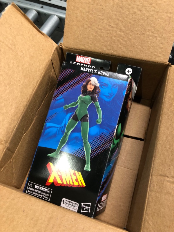 Photo 3 of Marvel Legends Series Rogue, Uncanny X-Men Collectible 6 Inch Action Figures, 2 Accessories