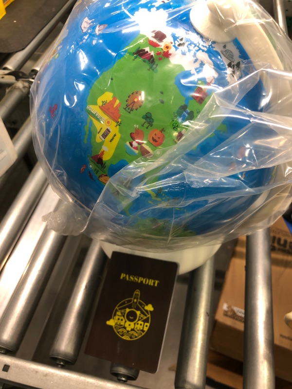 Photo 2 of PlayShifu Educational Globe for Kids - Orboot Earth (Globe + App) Interactive AR World Globe | 400 Wonders, 1000+ Facts | STEM Toy Gifts for Kids 4-10 Years | No Borders, No Names on Orboot Globe
