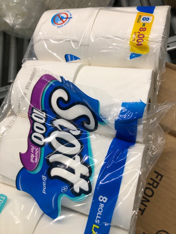 Photo 2 of Scott 1000 Toilet Paper, 32 Regular Rolls, Septic-Safe, 1-Ply Toilet Tissue