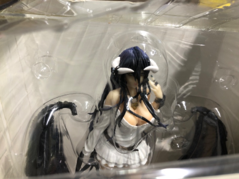Photo 3 of 10.63 inch Anime Overlord Albedo Figure 1:6 Scale Action Figure Statue Girl Toy Figure Ornaments Exquisite Birthday Gifts