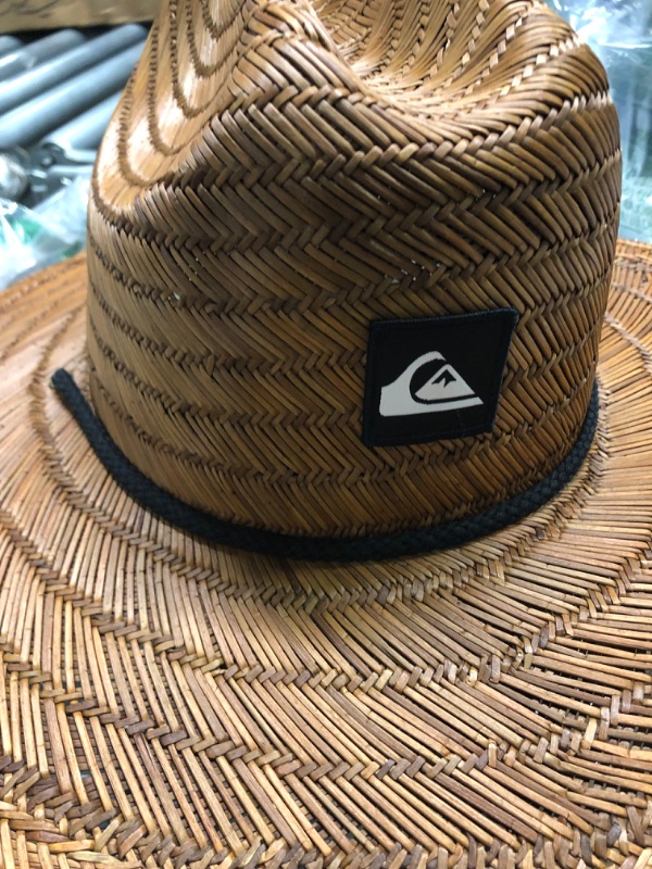 Photo 3 of Quiksilver Men's Pierside Lifeguard Beach Sun Straw Hat
