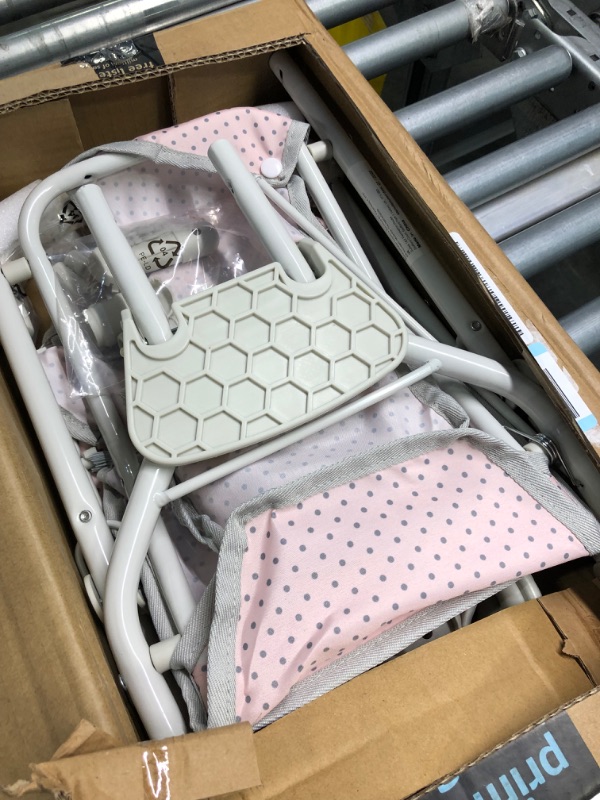 Photo 3 of Olivia's Little World - Polka Dots Princess Baby Doll Jogging Stroller - Pink & Gray

