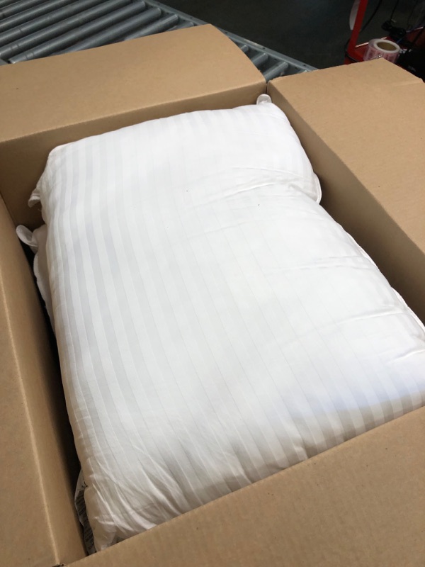 Photo 3 of Beckham Hotel Collection Bed Pillows Standard / Queen Size Set of 2 - Down Alternative Bedding Gel Cooling Pillow for Back, Stomach or Side Sleepers
