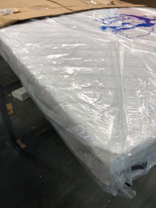 Photo 1 of Dream On Me Holly 3” Fiber Portable, Greenguard Gold Certified, Waterproof Vinyl Cover, Lightweight Mini Crib Mattress, White