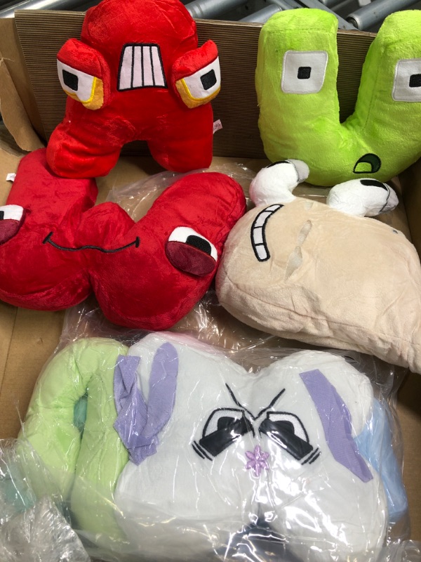 Photo 1 of MOTIONFREE Alphabet Lore Plush Toys, A-Z Letters Alphabet Lore Plushies Doll Suitable for Gift Giving Fans and Kids