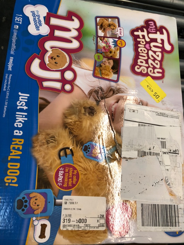 Photo 1 of My Fuzzy Friend Moji Interactive Labradoodle - Plush Dog Toy for Boys and Girls, Loveable and Lifelike Companion Pet , Brown