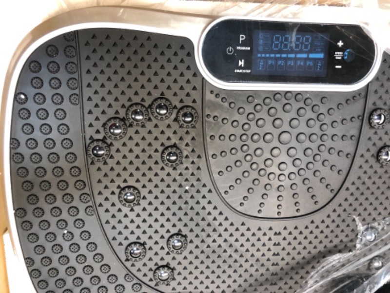 Photo 1 of AXV Vibration Plate Exercise Machine Whole Body Workout Vibrate Fitness Platform Lymphatic Drainage Machine for Weight Loss Shaping Toning Wellness Home Gyms Workout SLIM- SILVER1015975209
lpnpmab8750014
