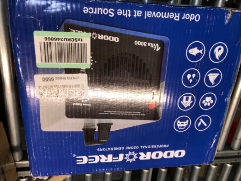 Photo 2 of OdorFree Villa 3000 Ozone Generator for Eliminating Odors, permanently removing Tobacco, Pet and Musty Odors at their Source - Easily Treats Up To 3000 Sq Ft