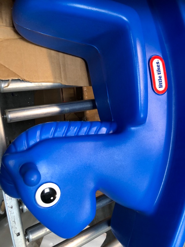 Photo 2 of Little Tikes Rocking Horse Blue