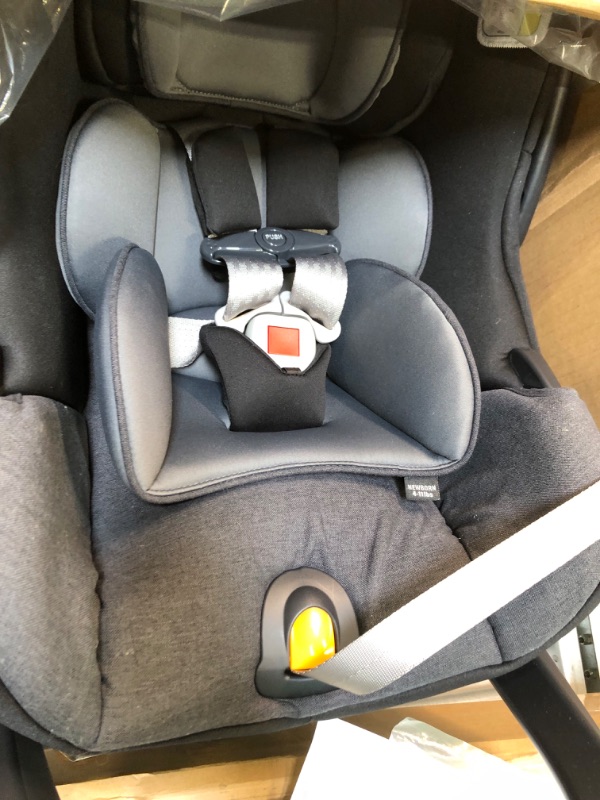 Photo 2 of Chicco KeyFit 35 Infant Car Seat - Onyx | Black Durable Woven Seat Pad Onyx