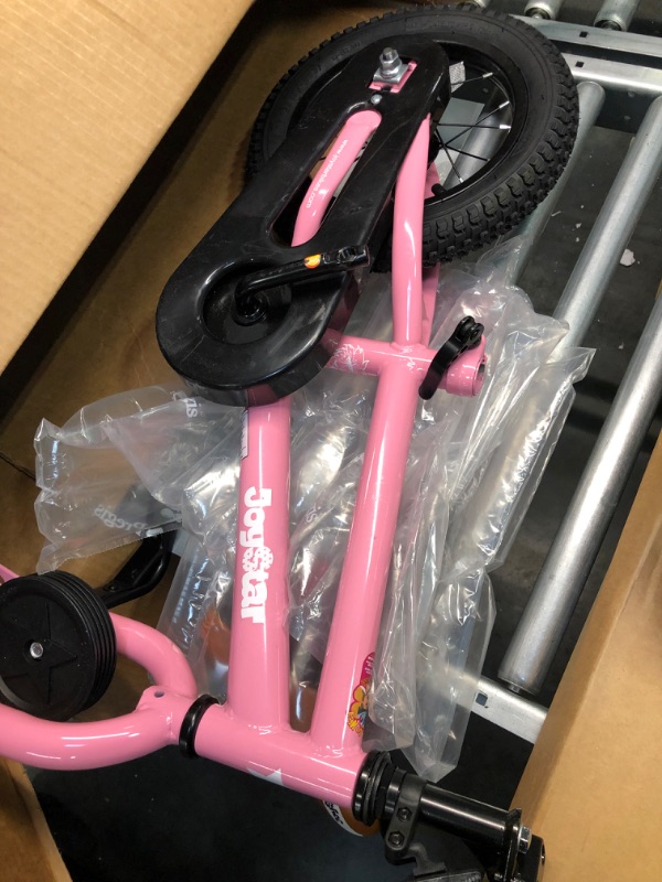 Photo 1 of JOYSTAR Kids Bike for Boys Girls Ages 2-9 Years Old, 12-18 Inch BMX Style Kid's Bicycles with Training Wheels, 18 Inch Bikes with Kickstand and Handbrake, Multiple Colors 16"
