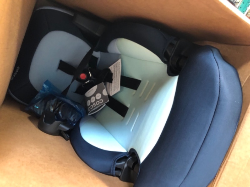 Photo 4 of Cosco Finale DX 2-in-1 Booster Car Seat, Forward Facing 40-100 lbs, Rainbow