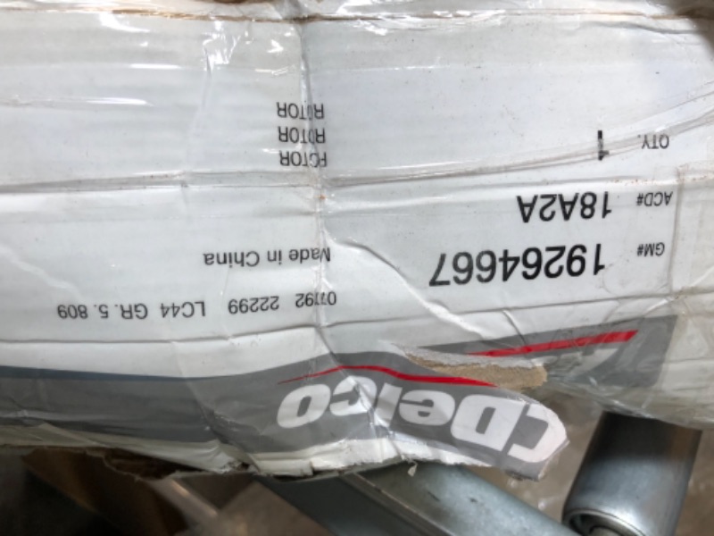 Photo 1 of ACDelco Silver 18A2A Front Disc Brake Rotor and Hub Assembly
