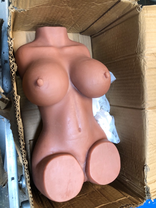 Photo 3 of KUUVAL Sex Doll for Man Masturbation, Male Masturbator with Realistic Big Boobs Vagina Anus, Pocket Ass Pussy Dual Channel Design, Sex Toys for Men 14LB