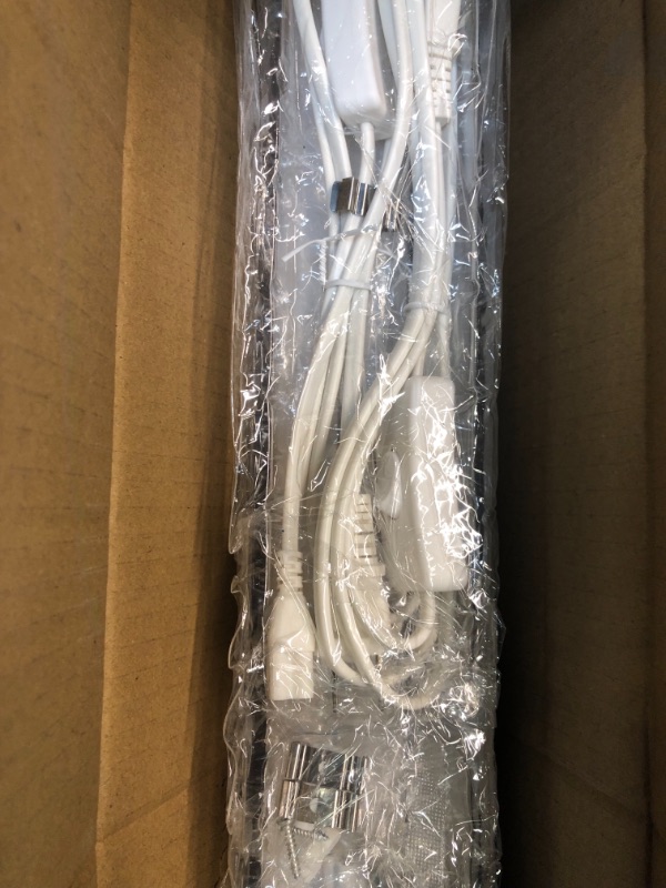Photo 1 of (Pack of 14) Barrina LED T5 Integrated Single Fixture, 4FT, 2200lm, 6500K (Super Bright White), 20W, Utility Shop Light, Ceiling and Under Cabinet Light, Corded Electric with Built-in ON/Off Switch