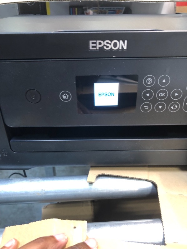 Photo 3 of Epson EcoTank ET-2750 Wireless Color All-in-One Cartridge-Free Supertank Printer with Scanner, Copier and Ethernet, Regular EcoTank ET-2750 - Renewed