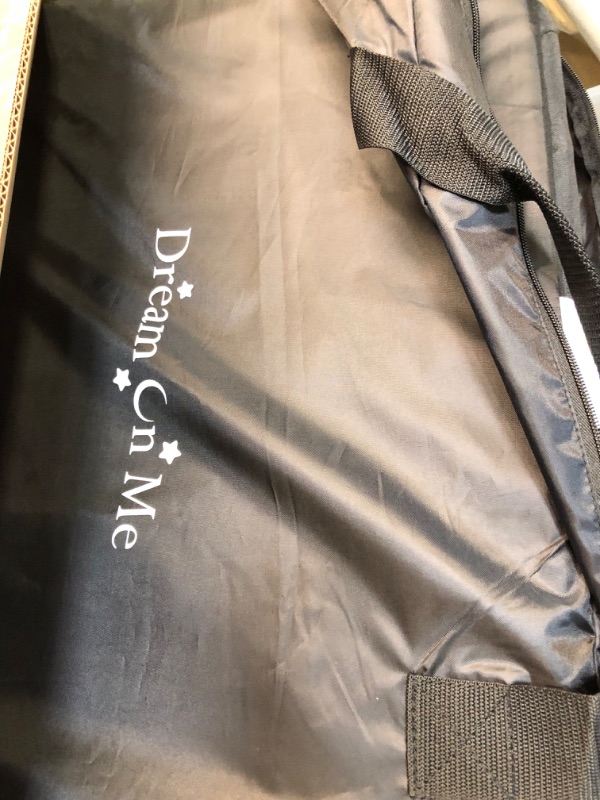 Photo 3 of Dream On Me Travel Light Playard In Black, Lightweight, Portable And Easy To Carry Baby Playard, Indoor And Outdoor - With A Soft And Comfortable Mattress Pad Black Playard