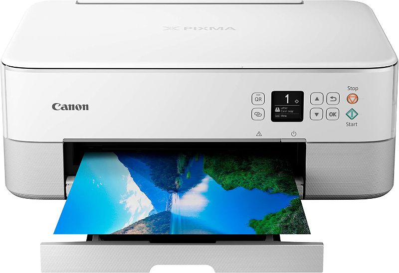 Photo 1 of Canon PIXMA TS6420a All-in-One Wireless Inkjet Printer [Print,Copy,Scan], White