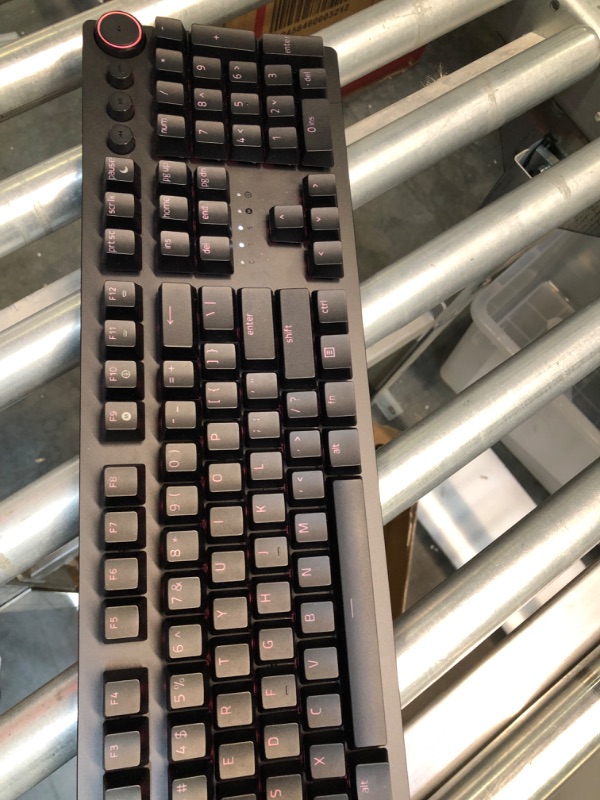 Photo 6 of Razer Huntsman V2 Optical Gaming Keyboard: Fastest Linear Optical Switches Gen-2 w/Sound Dampeners & 8000Hz Polling Rate - Doubleshot PBT Keycaps -...
