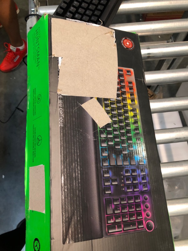 Photo 3 of Razer Huntsman V2 Optical Gaming Keyboard: Fastest Linear Optical Switches Gen-2 w/Sound Dampeners & 8000Hz Polling Rate - Doubleshot PBT Keycaps -...
