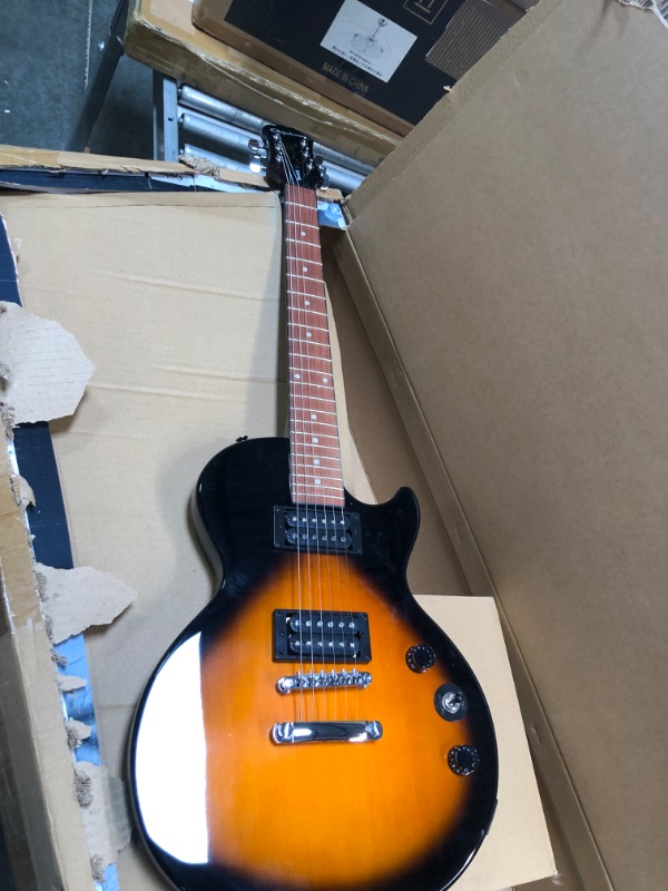 Photo 3 of Epiphone Les Paul Electric Guitar Player Pack, Vintage Sunburst