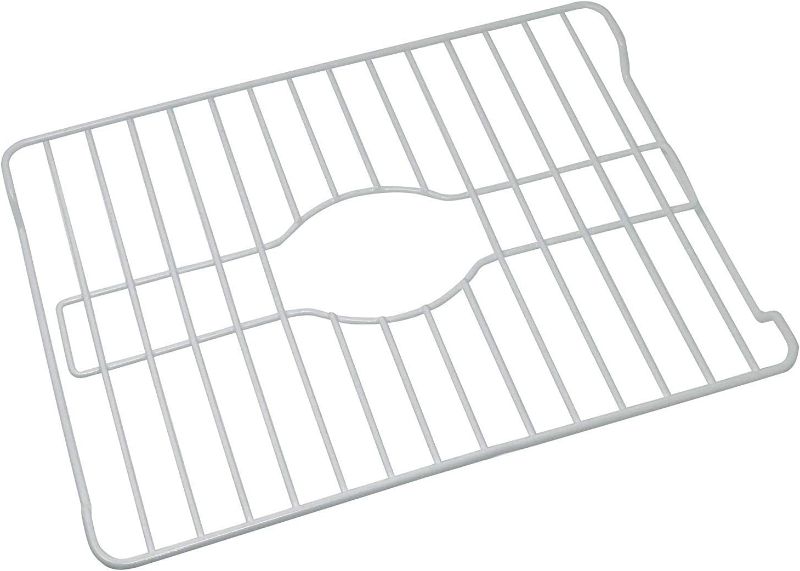 Photo 1 of Better Houseware Medium White Sink Protector Grid