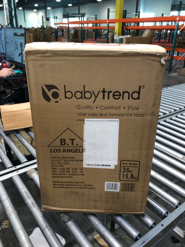 Photo 2 of Baby Trend EZ-Lift™ 35 Plus Infant Car Seat Base