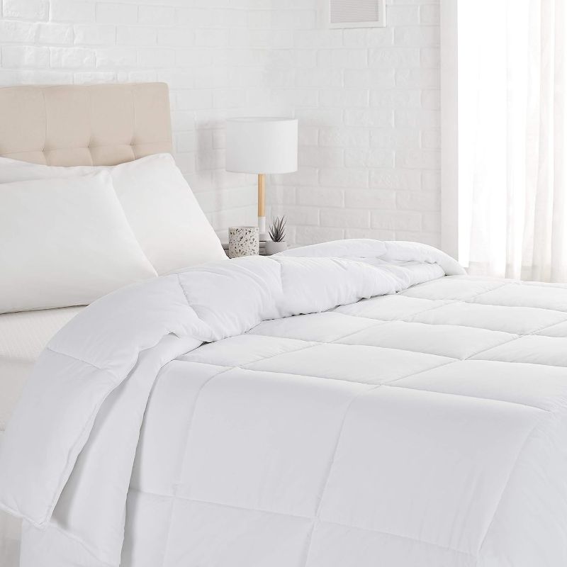 Photo 1 of Amazon Basics Down Alternative Bedding Comforter 