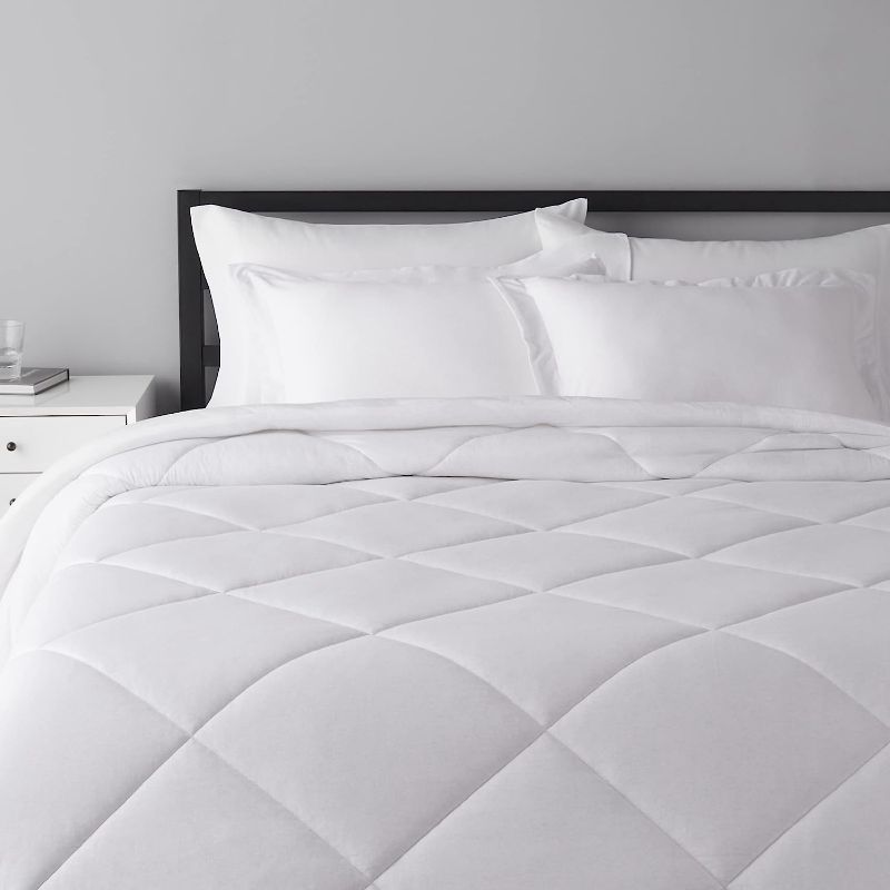 Photo 1 of Amazon Basics Cotton Blend Jersey Knit Comforter