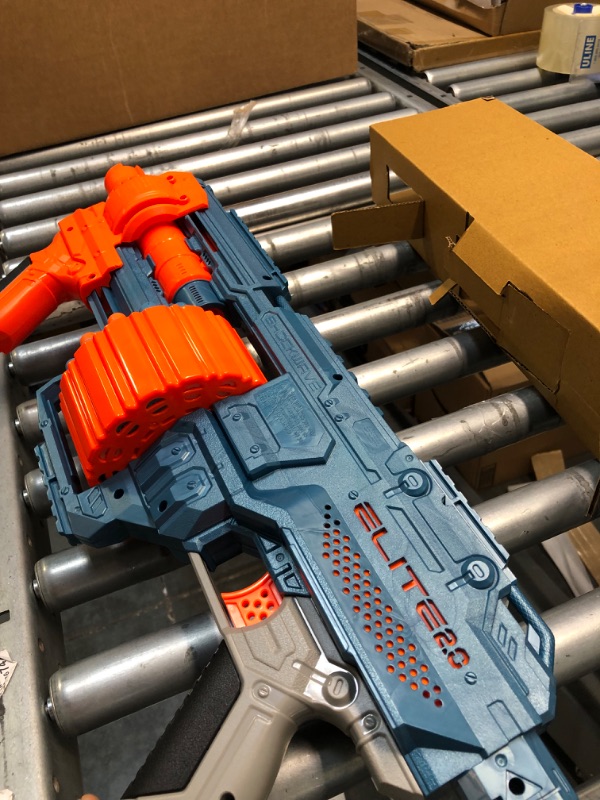 Photo 4 of Nerf Elite 2.0 Shockwave RD-15 Dart Blaster, 30 Nerf Elite Darts, 15-Dart Rotating Drum, Kids Outdoor Toys for 8 Year Old Boys & Girls and Up