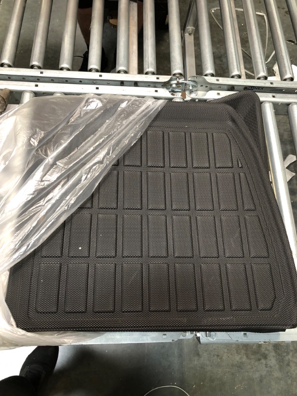 Photo 3 of LDCRS Tesla Model Y Trunk Mat 2023 2022 2021 - All Weather Trunk Liner - Premium 3D Waterproof Trunk Cargo Liner Without Logo - Heavy Duty Non Slip Trunk Mats