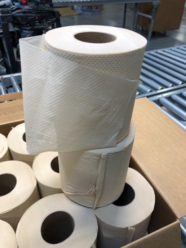 Photo 4 of Bamboo Story 100% Unbleached Premium Bamboo Toilet Paper 3 PLY - Chemical Free, Plastic Free, Eco Friendly, Biodegradable, Sustainable Toilet Tissue - 24 Rolls & 250 Sheets Per Roll - Septic Safe