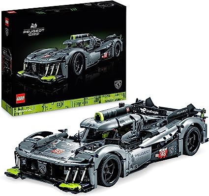 Photo 1 of LEGO® Technic™ PEUGEOT 9X8 24H Le Mans Hybrid Hypercar 42156 Building Kit (1,775 Pieces)