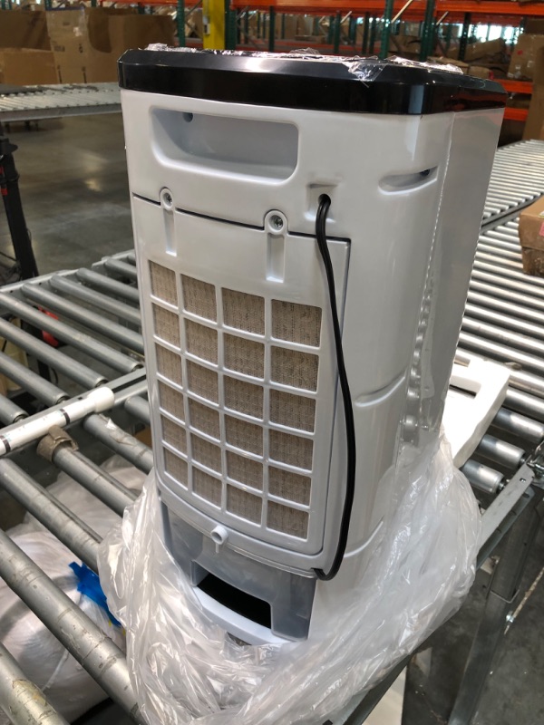 Photo 1 of TEMEIKE Portable Air Conditioner, 3-IN-1 Evaporative Air Cooler Windowless, 4 Modes & 3 Speeds Personal Swamp Cooler w/Humidifier, Remote & 12H Timer, Evaporative Cooler for Room Home(TF01-Black)