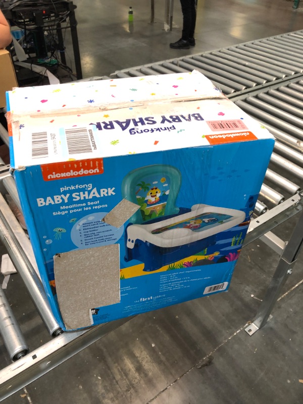 Photo 1 of Baby Shark Mealtime Booster Seat